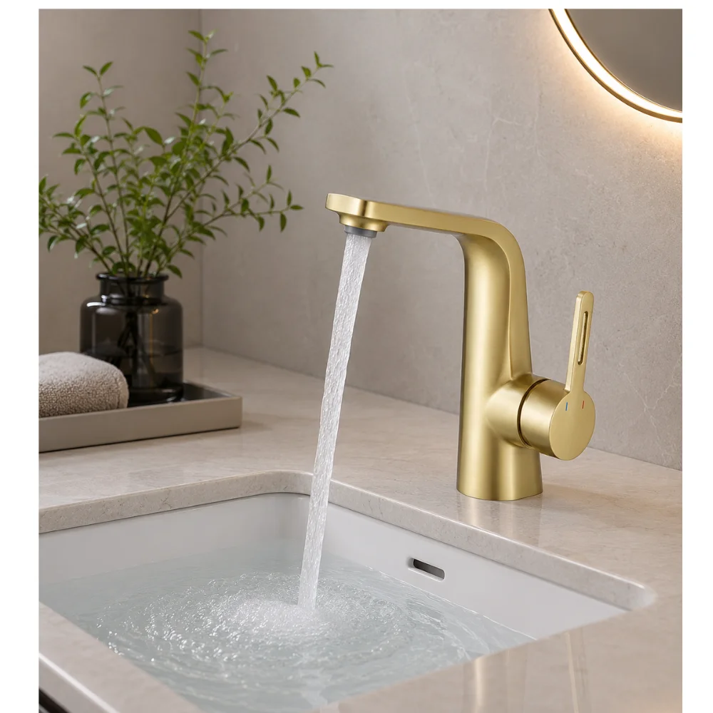 VÒI LAVABO KLAROS F8807-BG