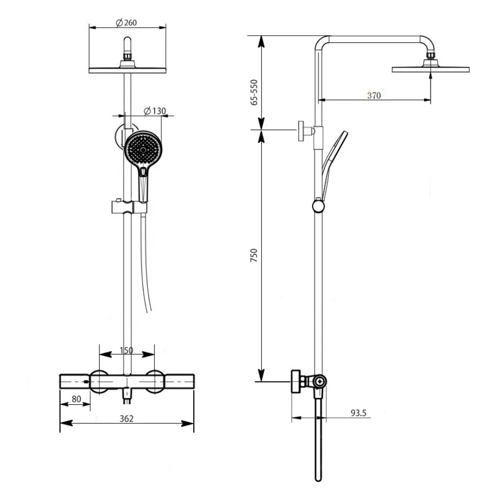 SEN CÂY NHIỆT ĐỘ KLAROS SN8608-C