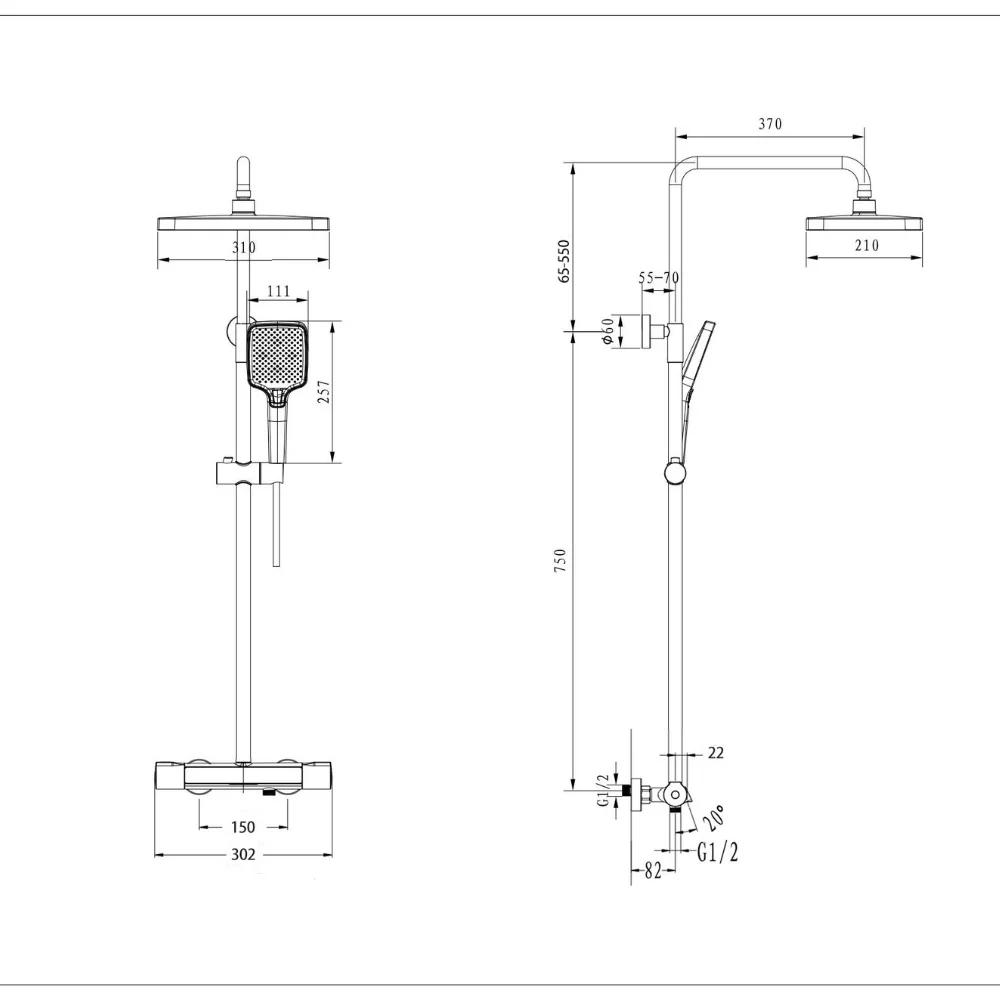 SEN CÂY NHIỆT ĐỘ KLAROS SN8610-B