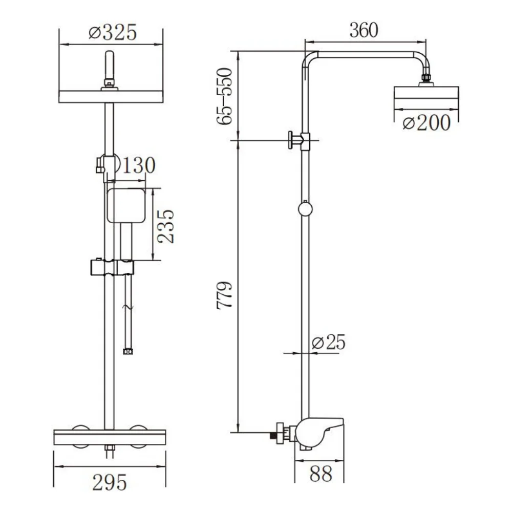 SEN CÂY NHIỆT ĐỘ KLAROS SN8611-GG