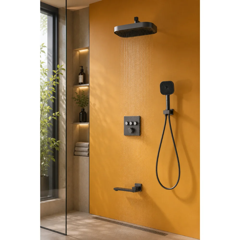 SEN TẮM ÂM TƯỜNG KLAROS SW8615-GG