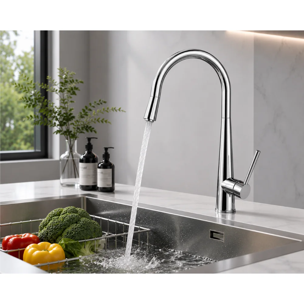 VÒI RỬA BÁT RÚT KLAROS DF8901C