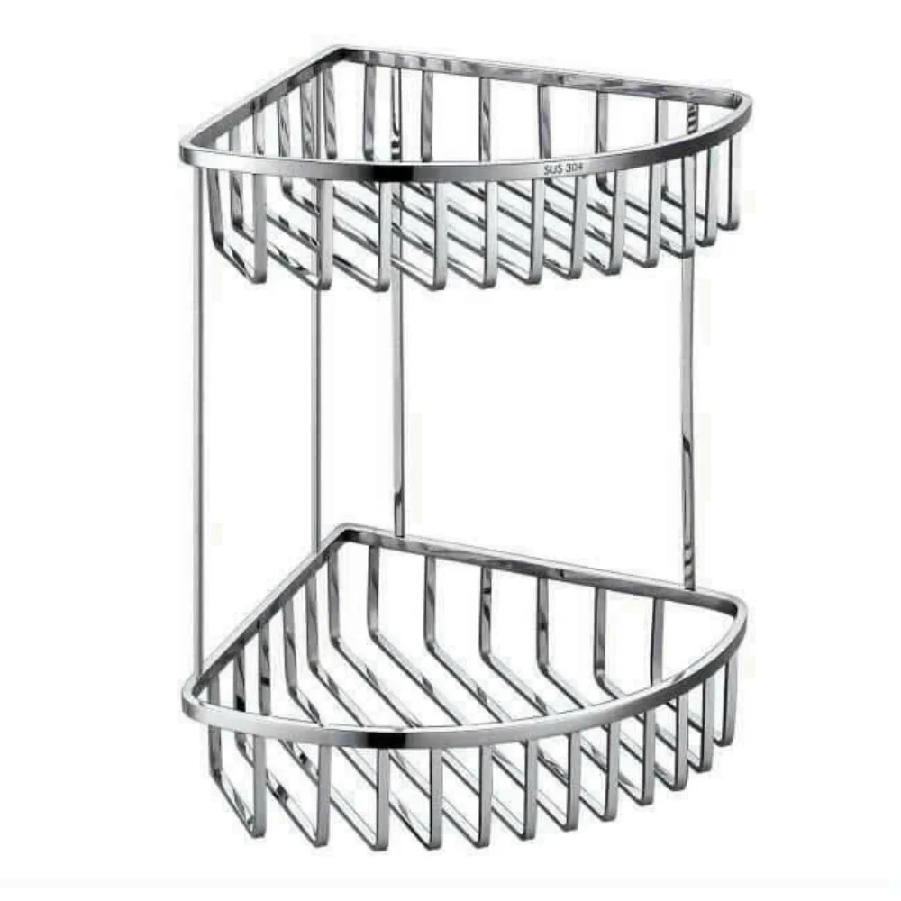 KỆ GÓC K3004 –  MÀU INOX BÓNG