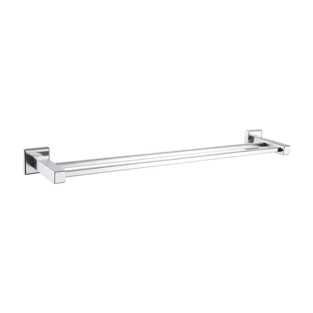 VẮT KHĂN ĐÔI KLAROS K3005-02 – MÀU INOX BÓNG